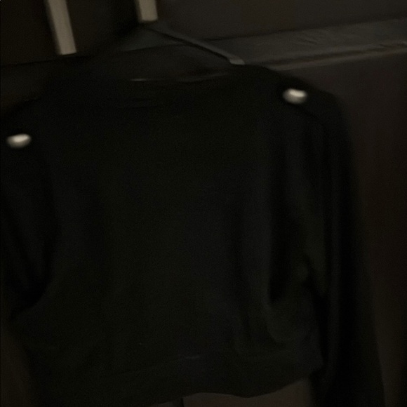 Edge Black Blazer Sleek Suit Jacket - Picture 4 of 9